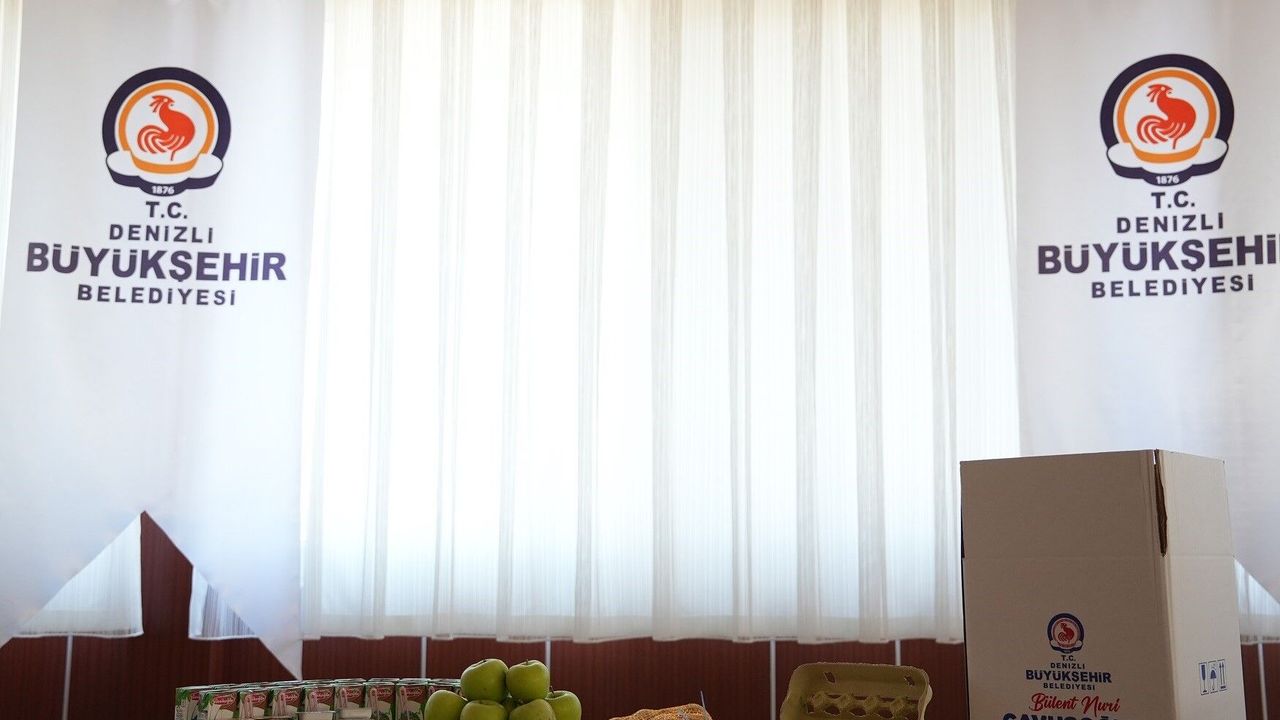 Denizli Belediyesinin beslenme desteği rekor çocukla yılı kapattı