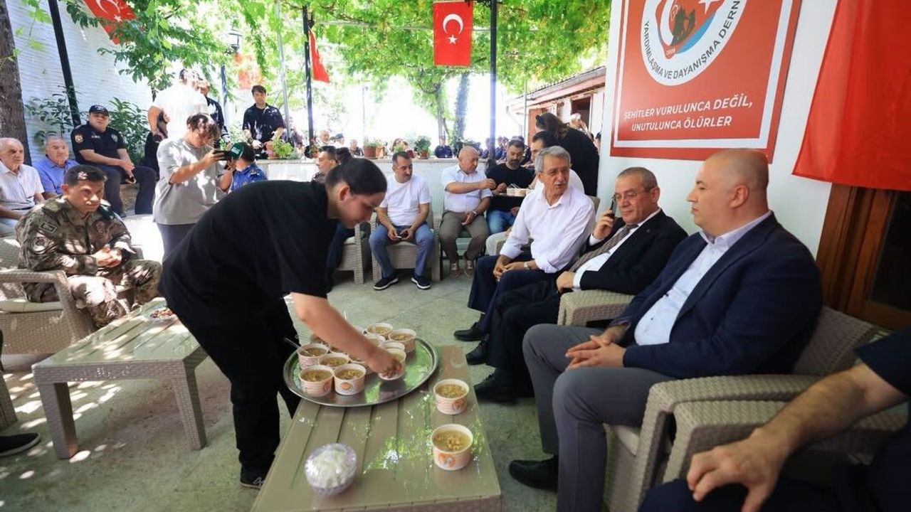 Muğla'da şehit yakınları ve gaziler aşure gününde buluştu