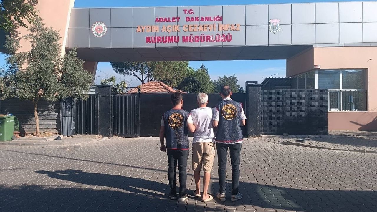 Aydın’da 10 yıl cezası bulunan firari siber hırsız yakalandı