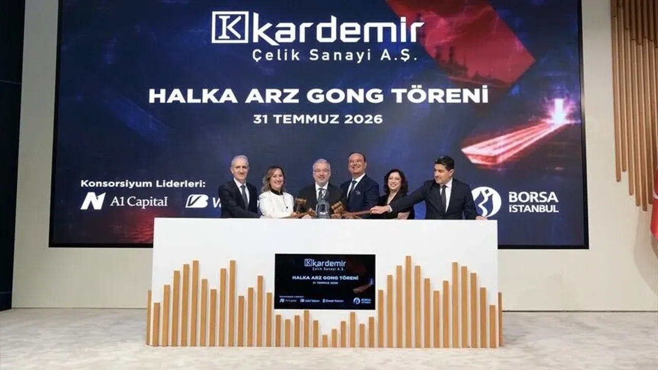 Borsa İstanbul’da gong Kardemir Çelik için çaldı