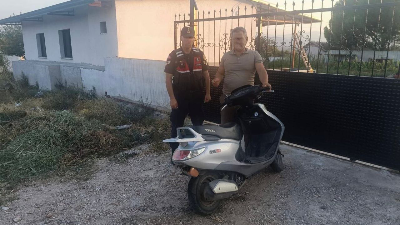 Aydın’da çalınan motosikleti kameralar ve JASAT çözdü