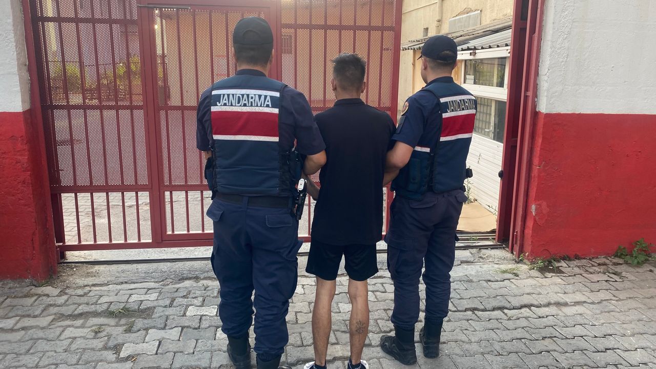 İncirliova jandarmasından kaçamadı 6 yıllık firari tutuklandı