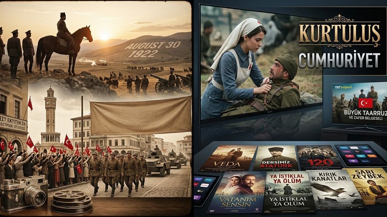 30 Ağustos Zafer Bayramı'nda izleyebileceğiniz film, dizi ve belgeseller (Tam liste)