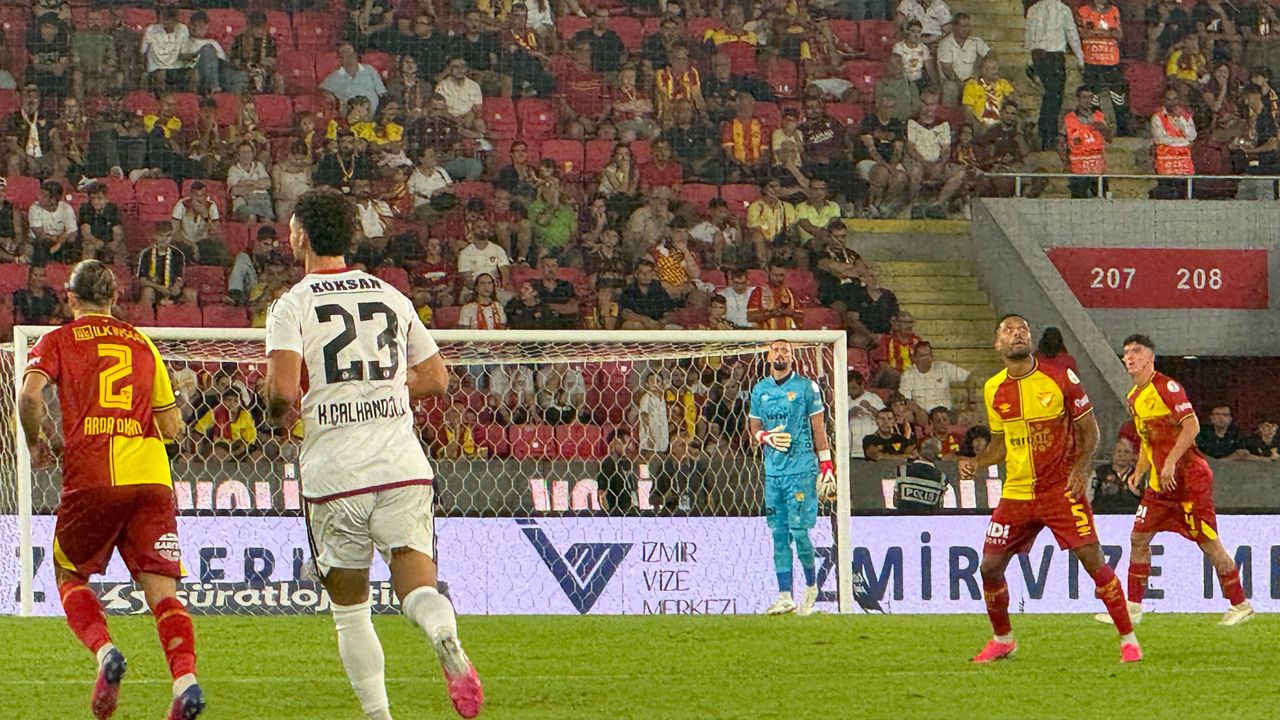 Göztepe ikinci yarıya Arda Özçimen ile başladı
