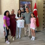 Manisa'da 9 madalyalı şampiyon Atlet Belinay'a büyük ödül