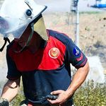 İzmir İtfaiyesi bukalemunu hayata döndürdü