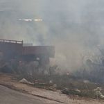 Denizli Buldan'da otluk alanda yangın