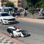 Kütahya'da kaza: Otomobil ile motosiklet çarpıştı