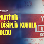 İsim isim liste yayınlandı: Yeni Parti'nin İzmir Disiplin Kurulu belli oldu