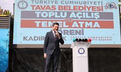 Tavas Belediyesi tarafından hayata geçirilen 10 proje için toplu açılış töreni düzenlendi