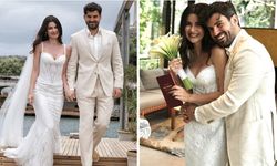 Aşkta nikah da Bodrum’da! Nesrin Cavadzade'nin düğününden ilk kareler