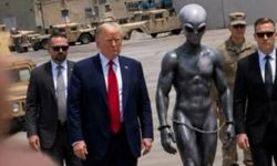 Trump'tan akılalmaz UFO göndermesi