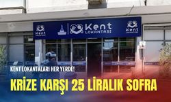 Krize karşı 25 liralık sofra