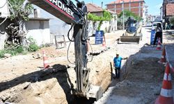 Manisa Köprübaşı ilçesinde 60 yıllık altyapı tarihi oluyor