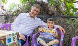 Başkan Tugay hizmet rotasını Kiraz'dan başlattı