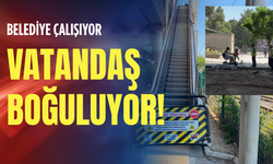 Belediye çalışıyor vatandaş boğuluyor!