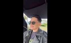 Hülya Kahveci İzmir'de 'Bisiklet taksi' denedi