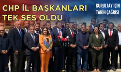 CHP'li 72 il başkanından ortak 'kurultay' açıklaması!
