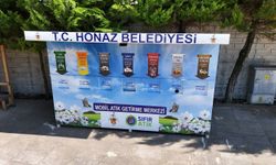 Denizli Honaz Çarşı’ya mobil atık getirme merkezi yerleştirildi