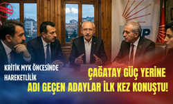 Kritik MYK öncesinde hareketlilik: Çağatay Güç yerine adı geçen adaylar ilk kez konuştu!