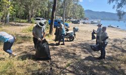 Marmaris'in bayram mesaisinde 3 bin 250 ton atık toplandı