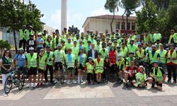 Sağlıklı yaşam için pedallar çevrildi