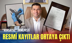 Seferihisar'daki 'ruhsatsız silah' iddiasına belgeli yalanlama!