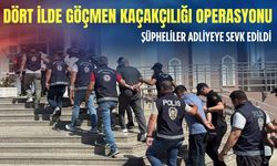 Dört ilde eş zamanlı operasyon: Şüpheliler adliyeye sevk edildi