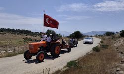 Manisa'da yeni mezarlık projesine traktörlü protesto: Yağcılar Mahallesi ayakta
