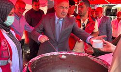 Muharrem ayının bereketi aşure ikramıyla paylaşıldı