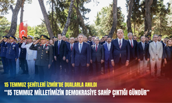 15 Temmuz şehitleri İzmir’de dualarla anıldı