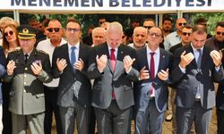 15 Temmuz Şehitleri Menemen’de dualarla anıldı