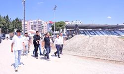 Aydın’ın yeni dev stadında çalışmalar hız kesmiyor