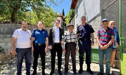 Kütahya Hisarcık'ta kaymakamdan anlamlı ziyaret