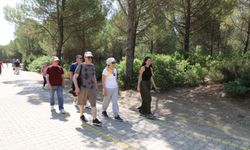 Muğla'da yaş almış bireyler Ula Göletinde doğa egzersizinde buluştu