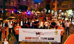 Denizli’de 15 Temmuz Sancak Koşusu Coşkusu