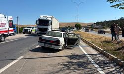 Afyonkarahisar'daki kazada çocuklar yaralandı