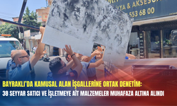 Bayraklı’da kamusal alan işgallerine ortak denetim