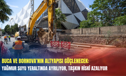 Yağmur suyu yeraltında ayrılıyor, taşkın riski azalıyor