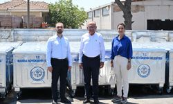 Büyükşehir’den 17 ilçeye konteyner desteği