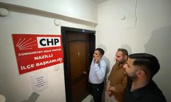 CHP Nazilli’de devir teslim krizi: Yeni yönetim içeri alınmadı, kapılar kilitlendi!