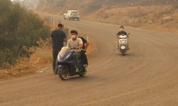 Aydın Çine'deki yangında vatandaşlar seferber oldu