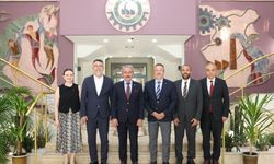 Denizli Milletvekili Şahin Tin'den Denizli OSB'ye tebrik ziyareti
