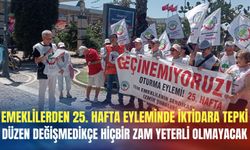 Emeklilerden 25. hafta eyleminde iktidara tepki: Düzen değişmedikçe hiçbir zam yeterli olmayacak