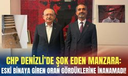 CHP Denizli’de şok eden manzara: Eski binaya giren Oran gördüklerine inanamadı!