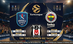 Euroleague Türk derbileri ne zaman, Fenerbahçe, Beşiktaş ve Anadolu Efes maçları ne zaman?