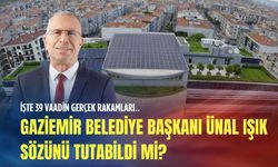 Gaziemir Belediye Başkanı Ünal Işık sözünü tutabildi mi? İşte 39 vaadin gerçek rakamları