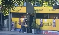 Sevgilisinin çalıştığı iş yerini bastı