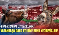 Gıdada skandal liste açıklandı: Vatandaşa dana eti diye bunu yedirmişler!