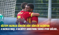 Göztepe hazırlık sürecini dört dörtlük geçiriyor: 4 hazırlık maçı, 4 galibiyet! Armstrong takıma uyum sağladı...